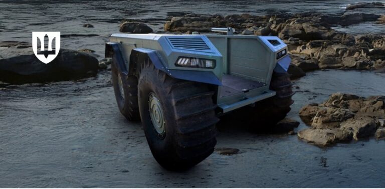 У ЗСУ передали унікальну бронеамфібію UNEX UGV