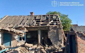 Новини України - Росіяни понад 50 разів обстріляли громаду у Запорізькій області