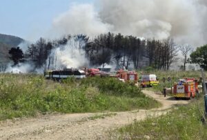 У Південній Кореї розбився військовий літак