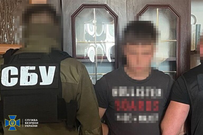 Готував нові удари: у Черкасах затримали 20-річного агента РФ