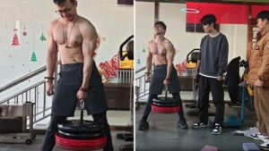 Китаєць встановив світовий рекорд – підняв 144 кг одним пальцем