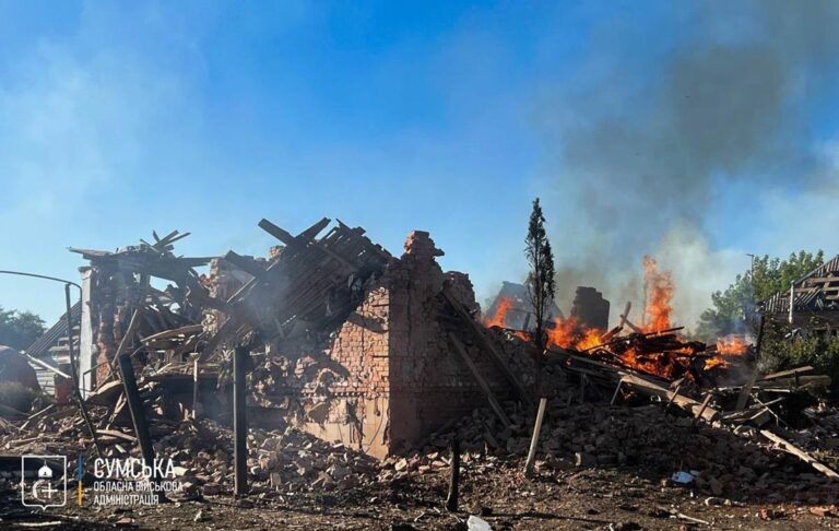 На Сумщині від обстрілу загинув чоловік