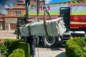 У Києві виявили бойову частину ракети Х-69