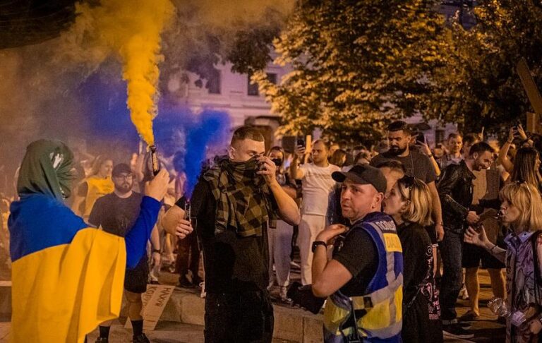 В Україні поновилися протести через НАБУ