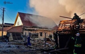 На Київщині через атаку дронів пошкоджено понад 20 будинків