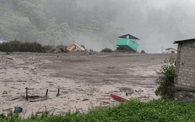 Потужна повінь змила село в Індії