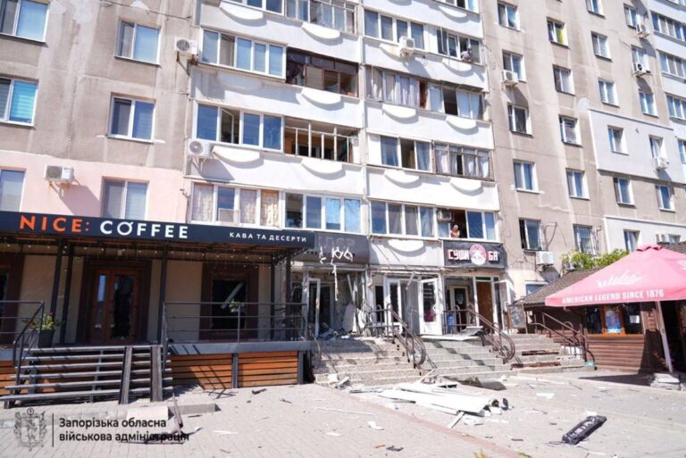 Росіяни атакували Запоріжжя: четверо поранених