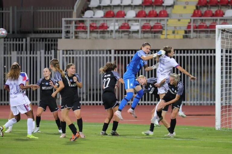 Відео поразки жіночого Колоса в Кубку Європи