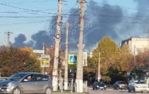 В окупованому Криму сталася аварія на Ленінській нафтобазі