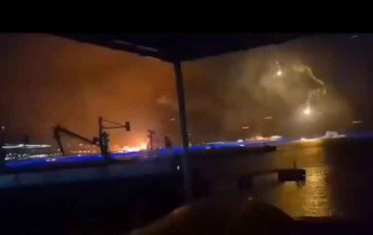 Турецькі моряки зняли удар по порту Новоросійська