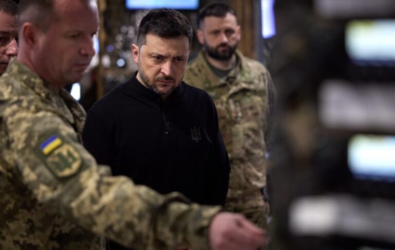 Зеленський прибув на фронт у Запорізькій області