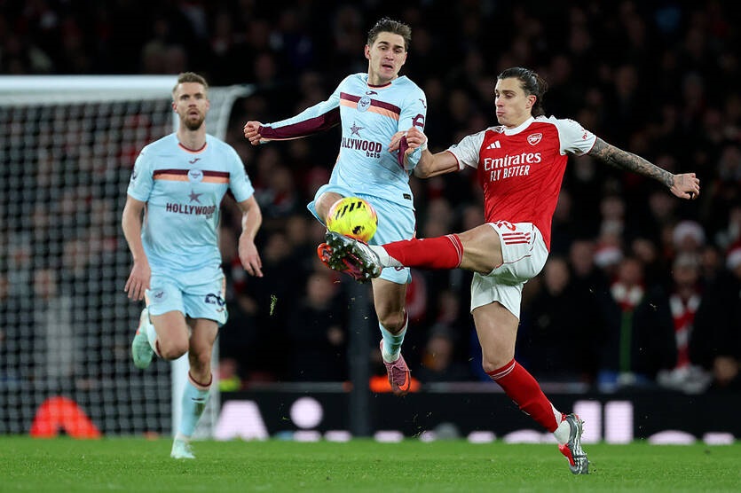 Новини спорту - Арсенал не помітив Брентфорд з українським легіонером