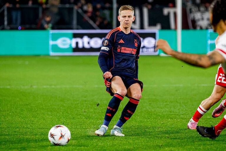 Головний тренер Ноттінгема висловився про гру Зінченка в матчі Ліги Європи