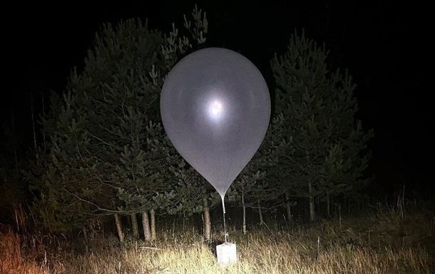 В Польщу з Білорусі на Різдво залетіли майже 60 метеозондів