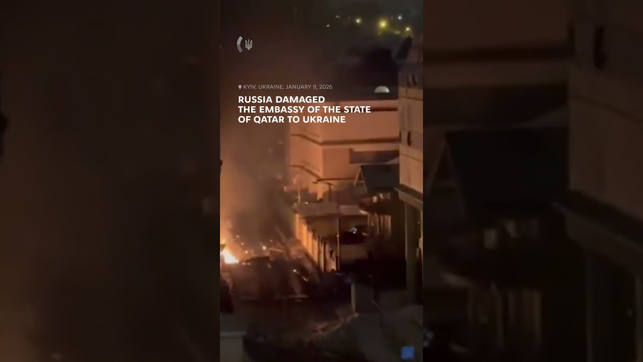 Russia damaged the Embassy of the State of Qatar to Ukraine