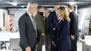 Перша леді України з Президентом Чехії відвідали одне з облаштованих на Київщині укриттів