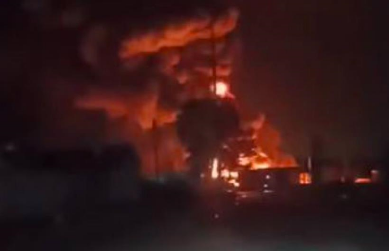 У Калузькій області РФ палає нафтобаза – соцмережі