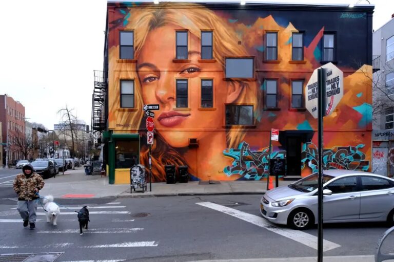 У Нью-Йорку з’явився мурал із зображенням вбитої української біженки