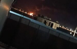 У РФ поскаржилися на прильоти і пожежу у порту