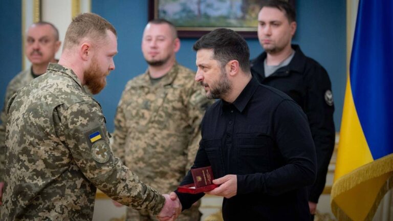 Володимир Зеленський привітав працівників Управління державної охорони з професійним днем