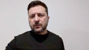 Звернення Володимира Зеленського наприкінці 1446-го дня війни