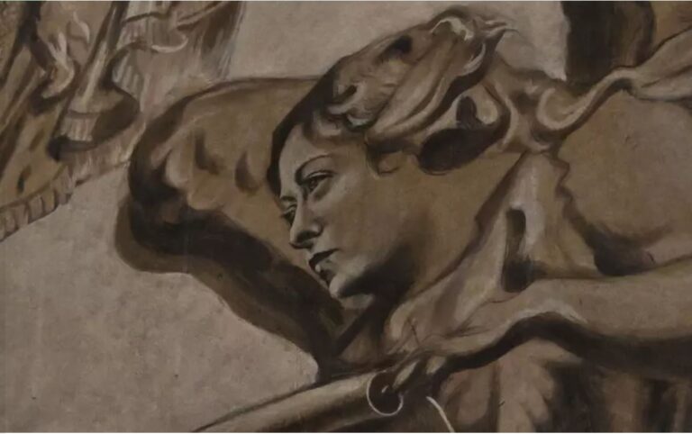 У Римі херувим на фресці після реставрації став схожим на Мелоні