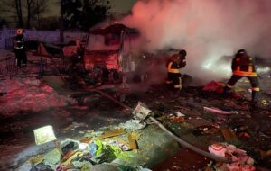 Удар по Києву: з’явилися фото наслідків атаки