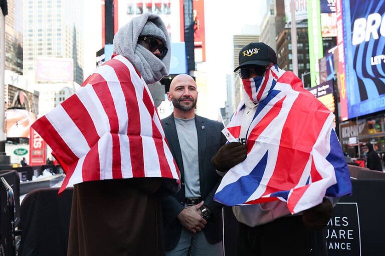 Вайлдер і Чісора зійшлися в дуелі поглядів напередодні бою