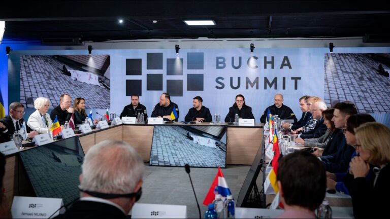 Звернення Володимира Зеленського до учасників Бучанського саміту – 2026