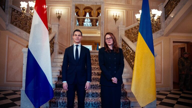 08.03.2026 Зустріч Юлії Свириденко з Прем’єр-міністром Нідерландів Робом Єттеном