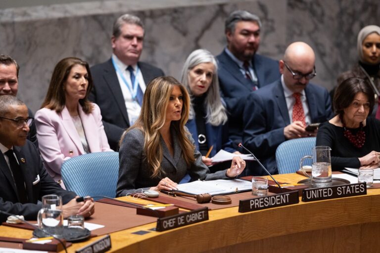 Меланія Трамп вперше очолила засідання РБ ООН