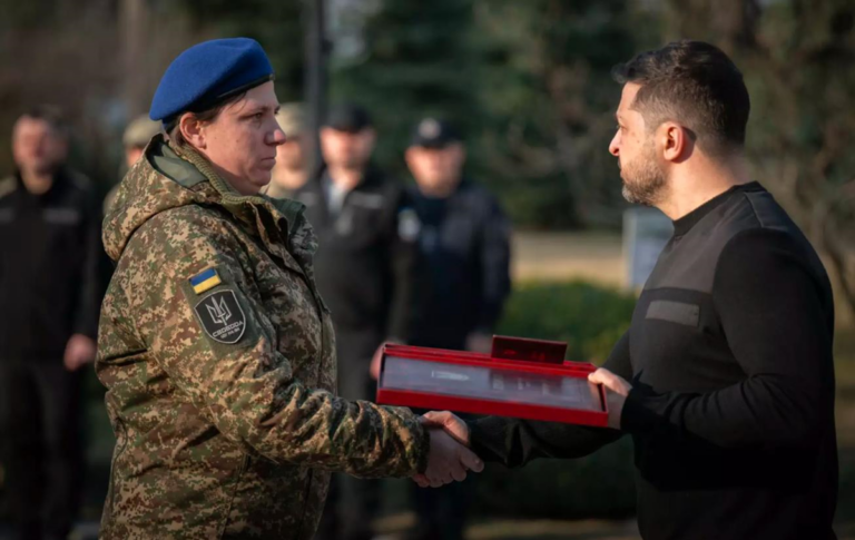 Уперше в лавах Нацгвардії звання Героя України отримала жінка