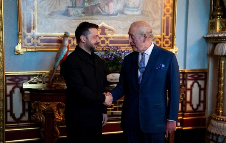 Зеленський побував на аудієнції в Чарльза ІІІ