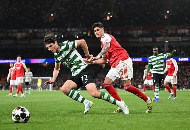 У чвертьфіналі Ліги чемпіонів нічия дозволила Арсеналу обійти Спортінг