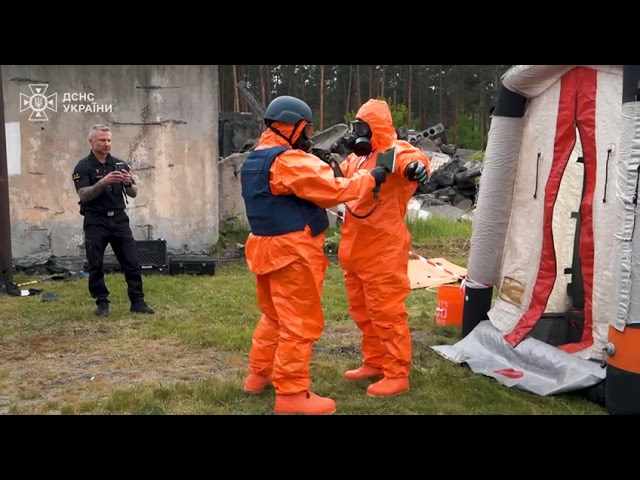 Візит делегації Фінляндії до українських рятувальників
