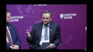 Олексій Кулеба взяв участь у конференції Chatham House та ЄБРР