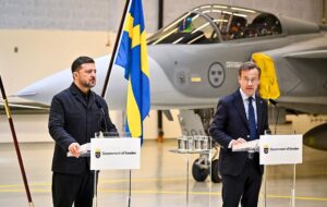 Швеція подарує Україні 16 винищувачів Gripen