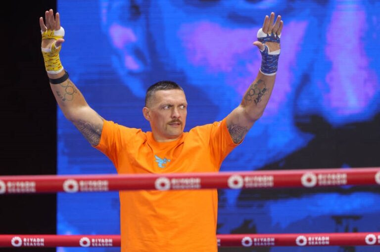 Усик підготувався до бою з Верхувеном