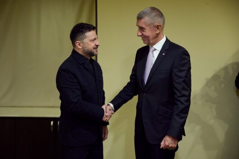 Зеленський зустрівся з прем&rsquo;єром Чехії
