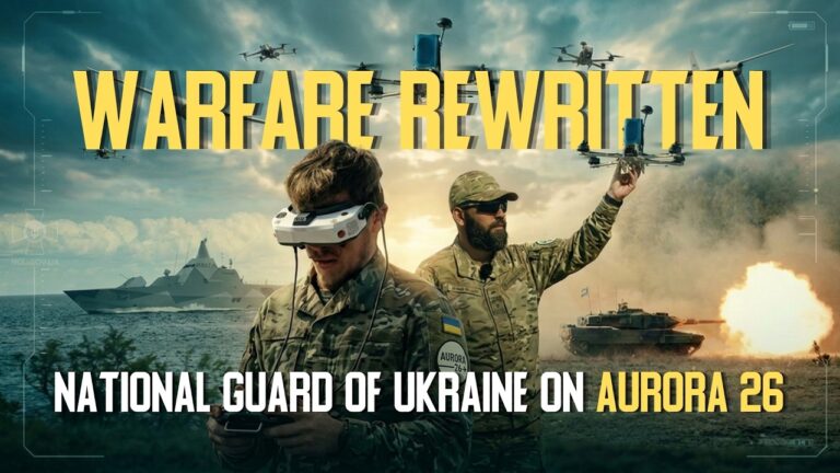 AURORA 2026: Ukrainian Guardsmen Are Reshaping the Understanding of Modern Drone Warfare in Sweden