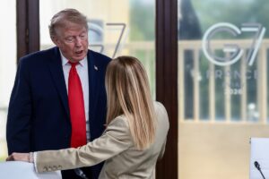Мелоні звинуватила Трампа у брехні щодо неї