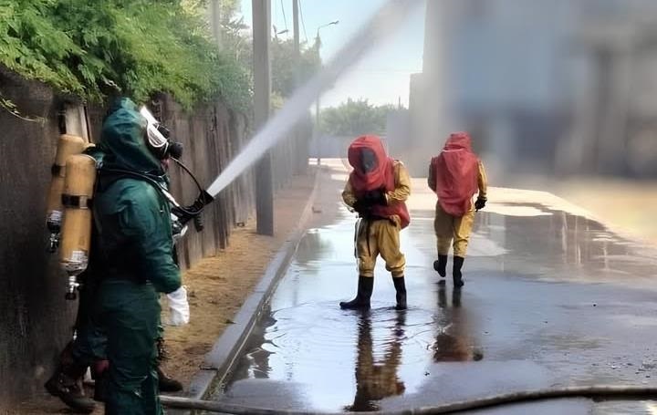 У Запоріжжі стався витік хмари аміаку