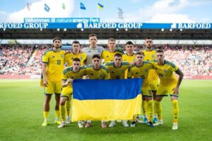 Збірна України провела лише половину спарингу із збірною Данії