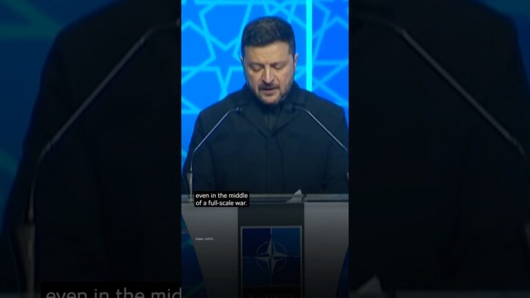 President Volodymyr Zelenskyy’s Speech at the NATO Summit in Ankara
