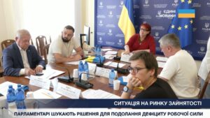 Ситуація на ринку зайнятості: парламентарі шукають рішення для подолання дефіциту робочої сили