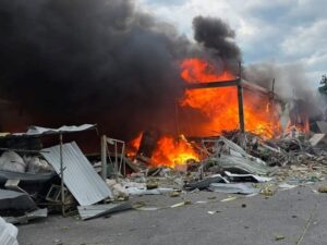 РФ атакувала магазин у Краматорську, є постраждалі