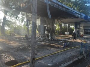 Росіяни вдарили по АЗС на Житомирщині, є постраждалі