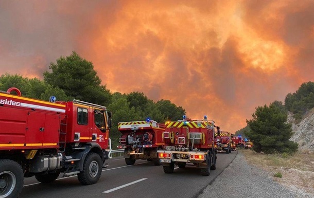 У Франції вогонь знищив близько 930 гектарів лісу