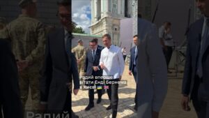 Сергій Корецький: Радий вперше вітати Енді Бернема в Києві