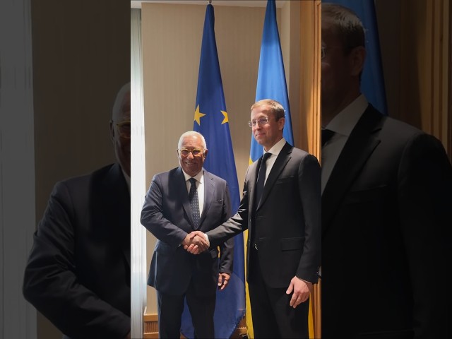 Сергій Корецький та Антоніу Кошта обговорили підтримку України та прискорення вступу до ЄС